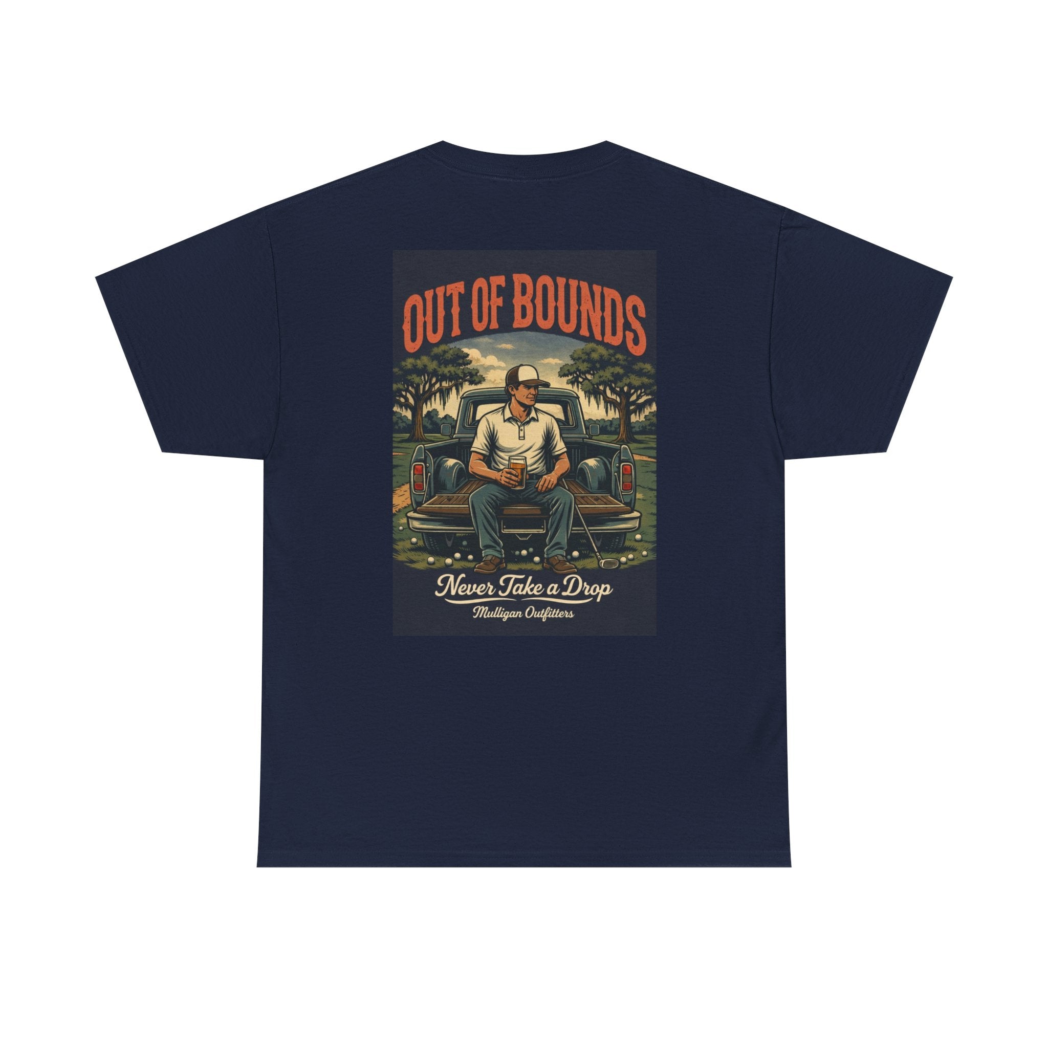 Golf Mulligan T-Shirt, Never take a drop