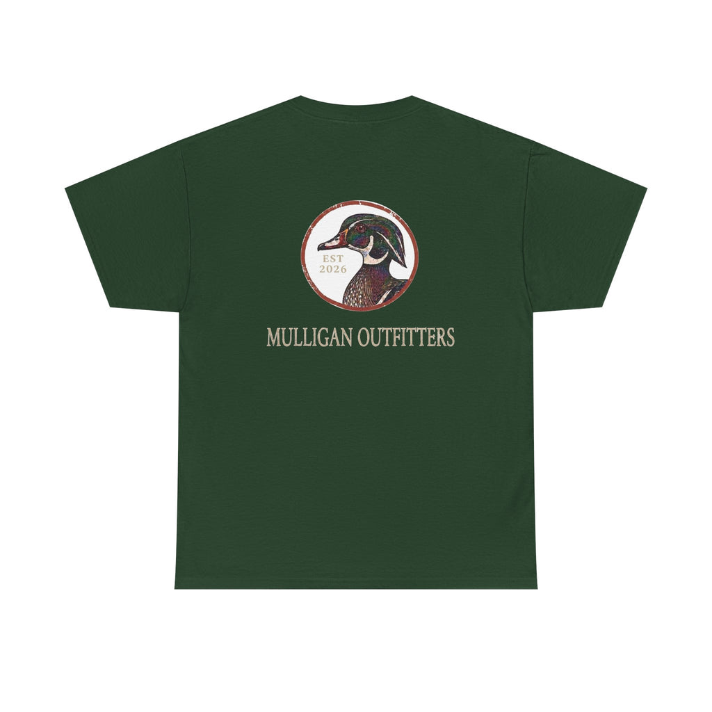 Mulligan golf T shirt, wood duck