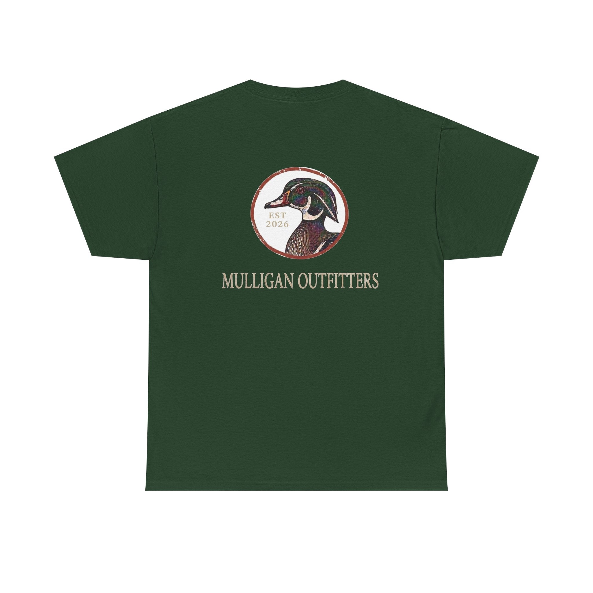 Mulligan golf T shirt, wood duck