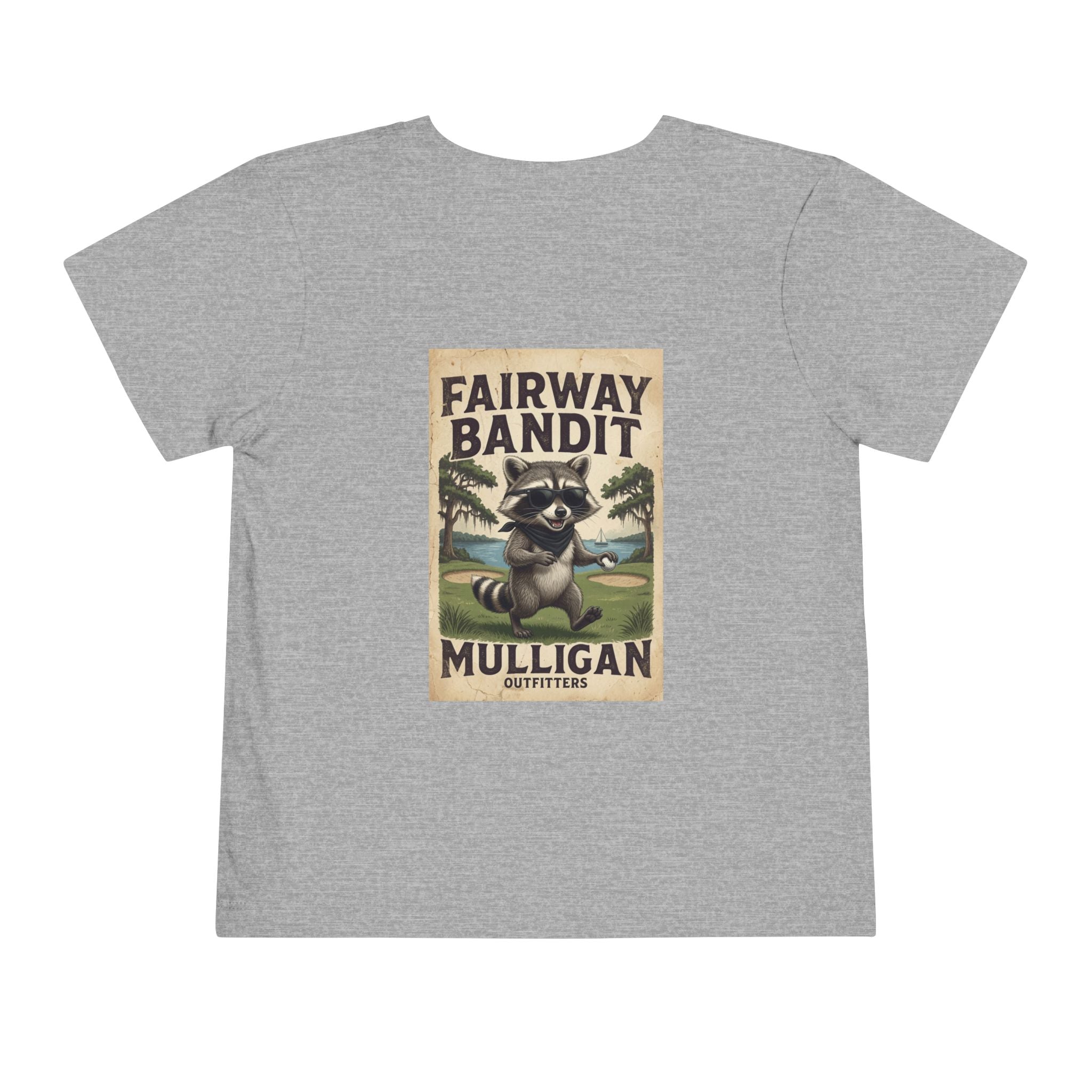 Toddler lil Mully, fairway bandit