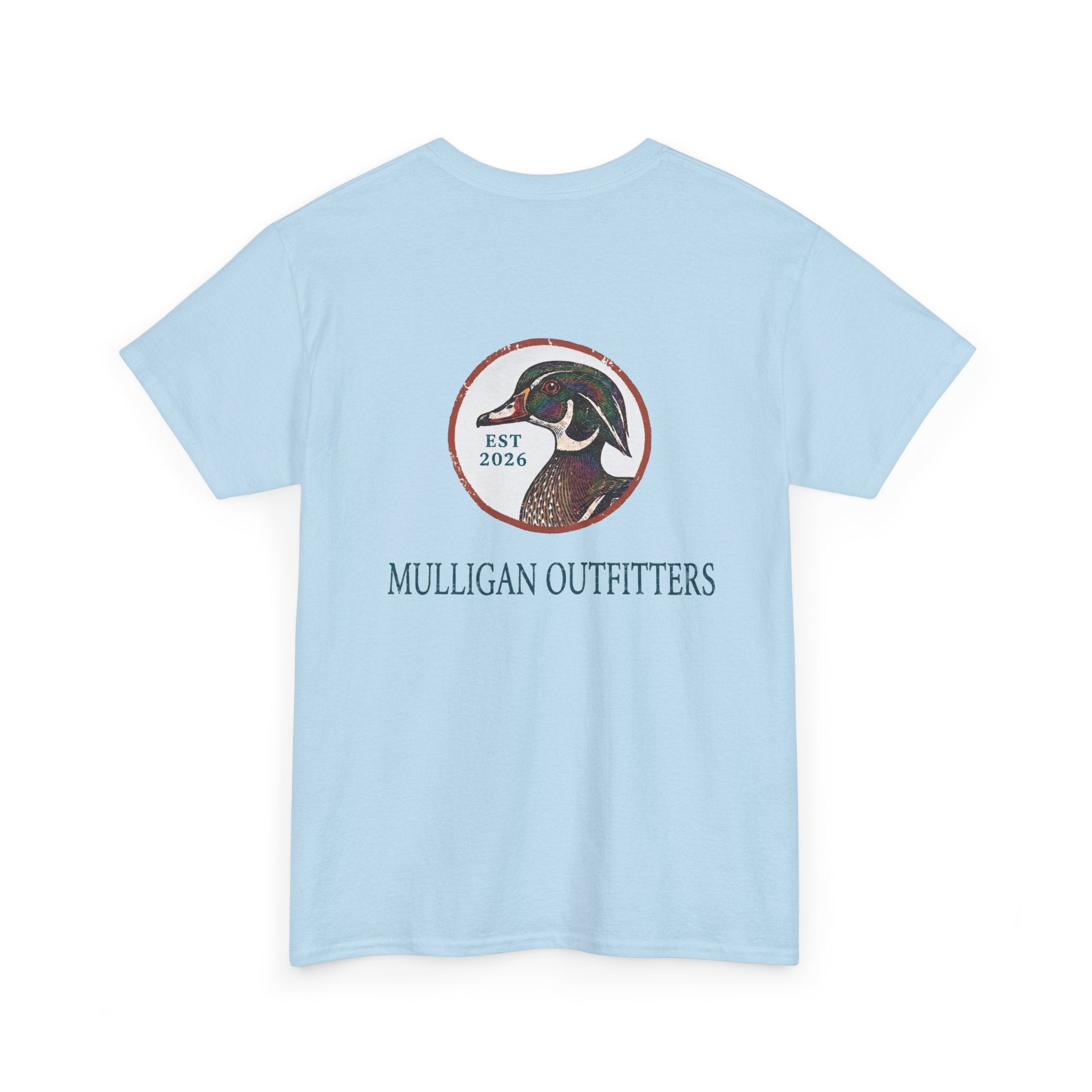 Mulligan golf T shirt, wood duck