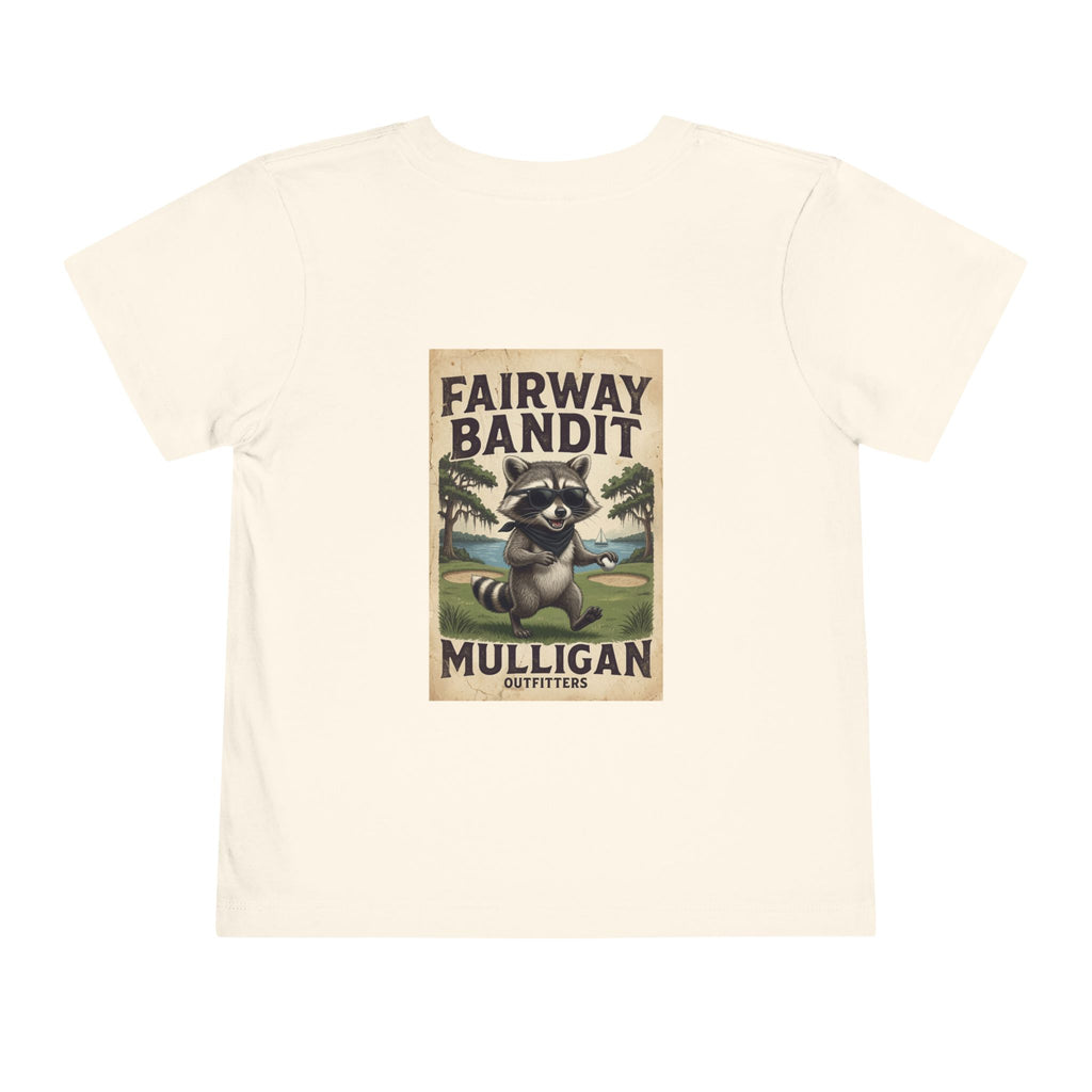 Toddler lil Mully, fairway bandit