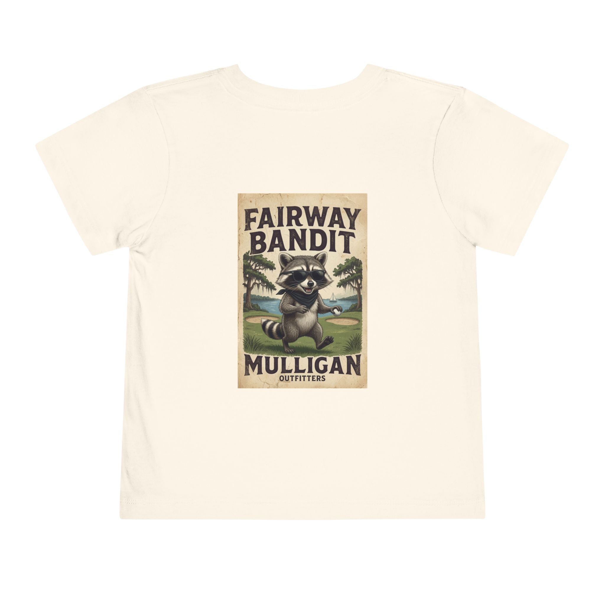 Toddler lil Mully, fairway bandit