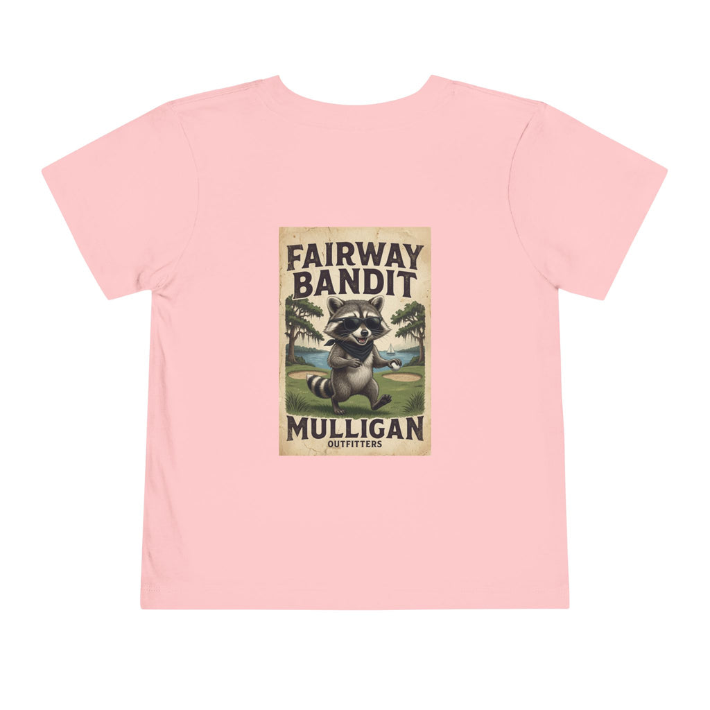 Toddler lil Mully, fairway bandit