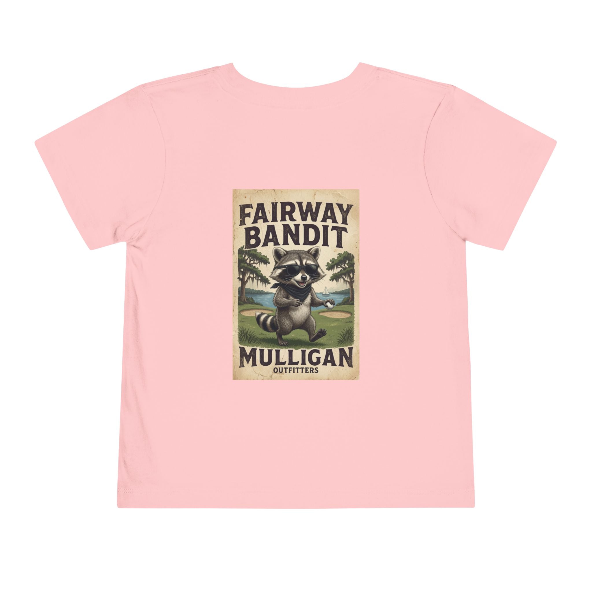 Toddler lil Mully, fairway bandit