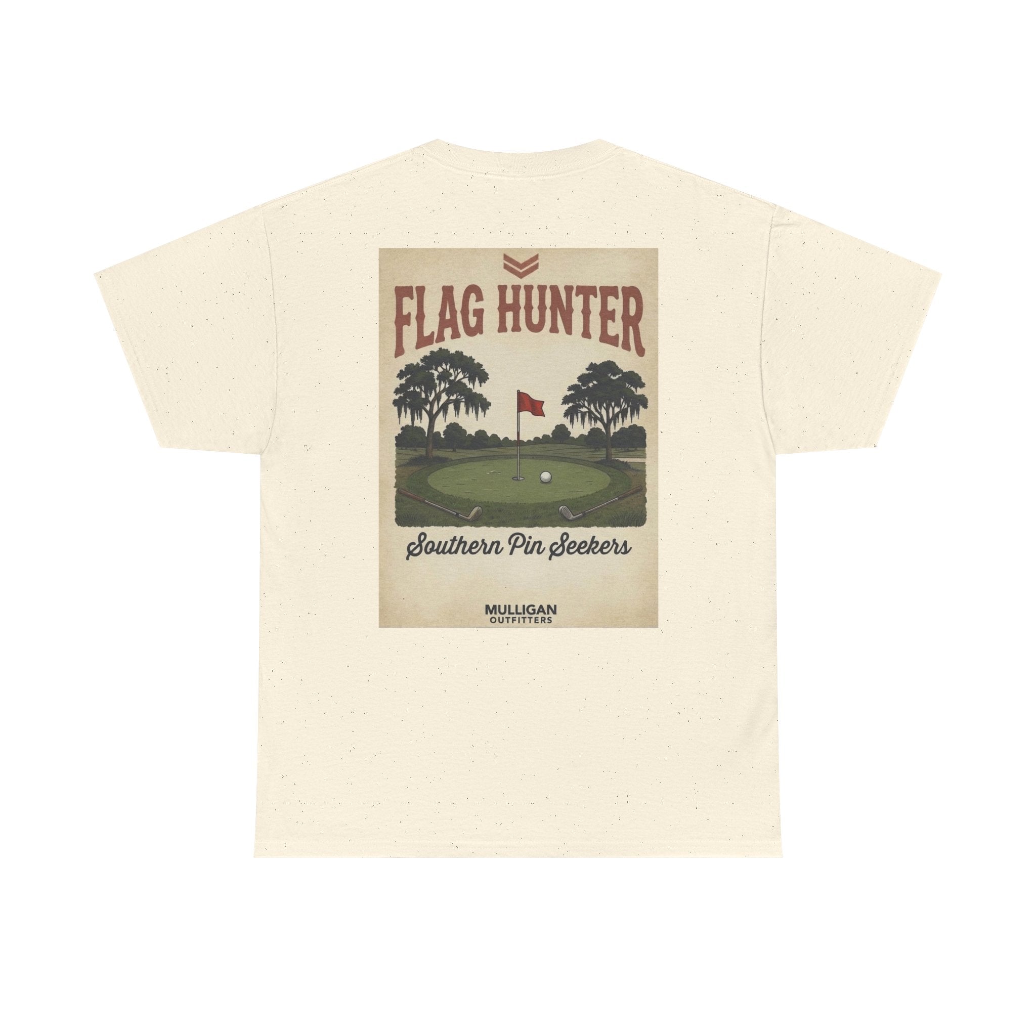 Golf Mulligan T-shirt, Flag hunter