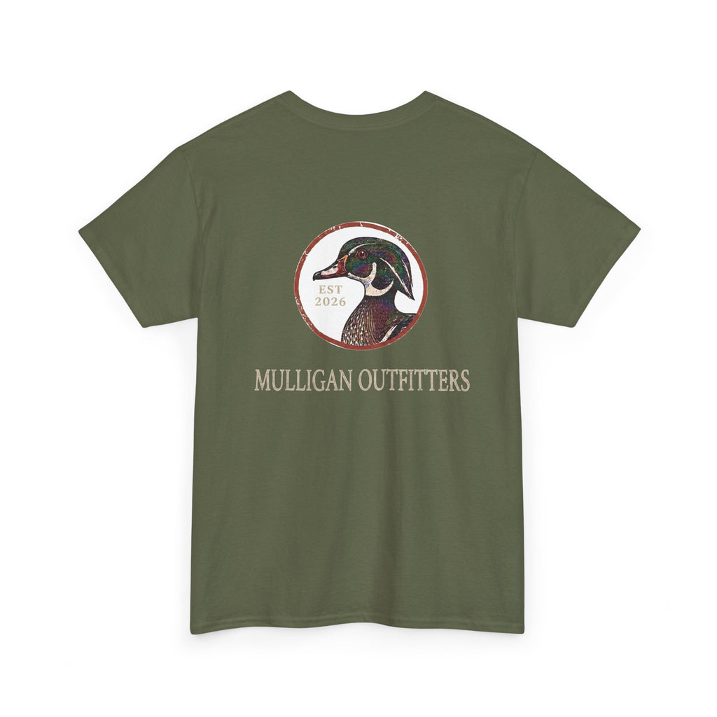 Mulligan golf T shirt, wood duck