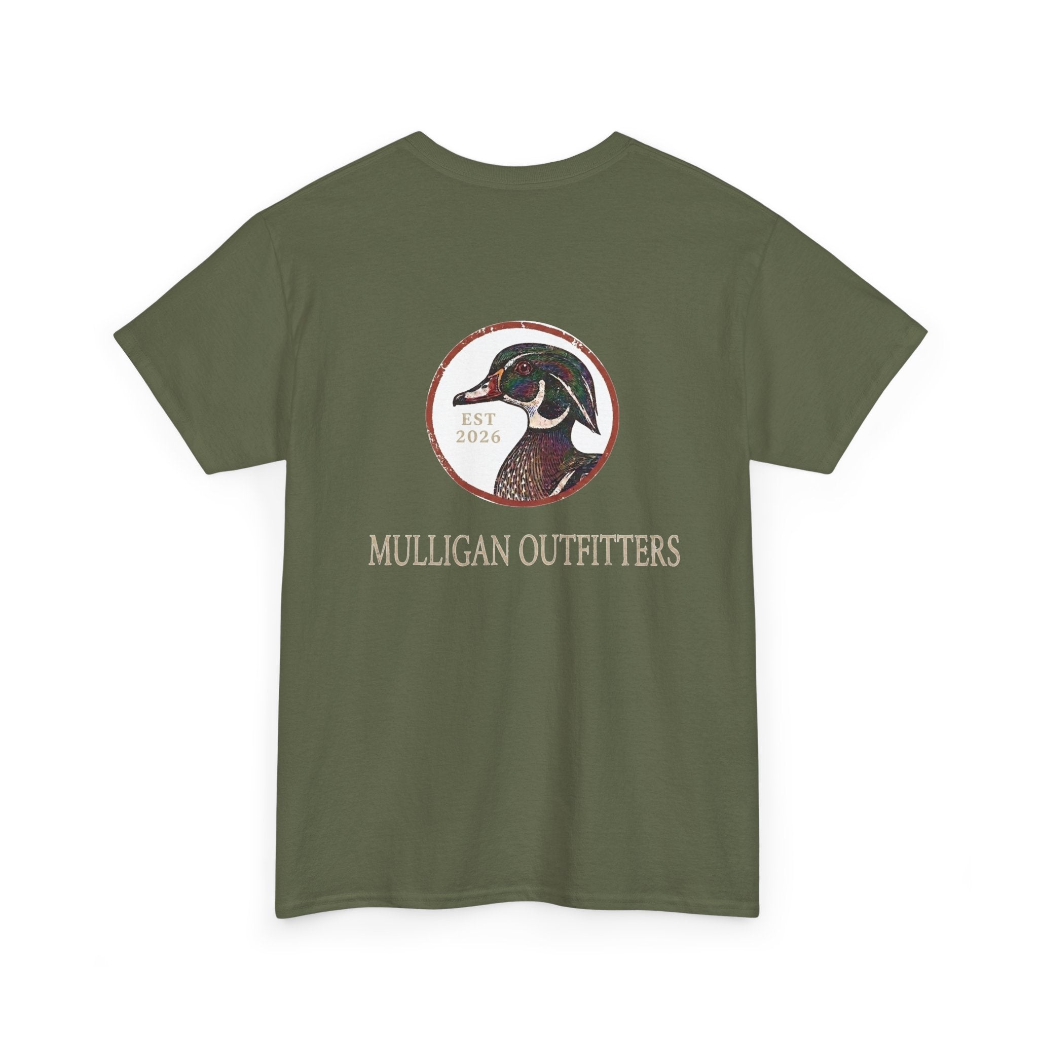 Mulligan golf T shirt, wood duck