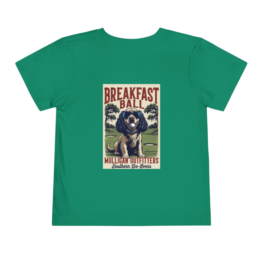 Toddler lil mully, breakfast dog