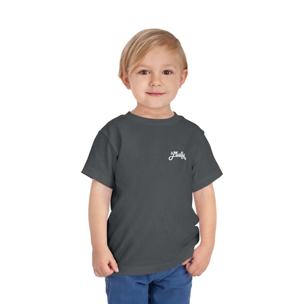 Toddler lil Mully, fairway bandit