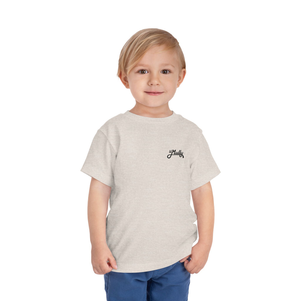 Toddler lil Mully, fairway bandit