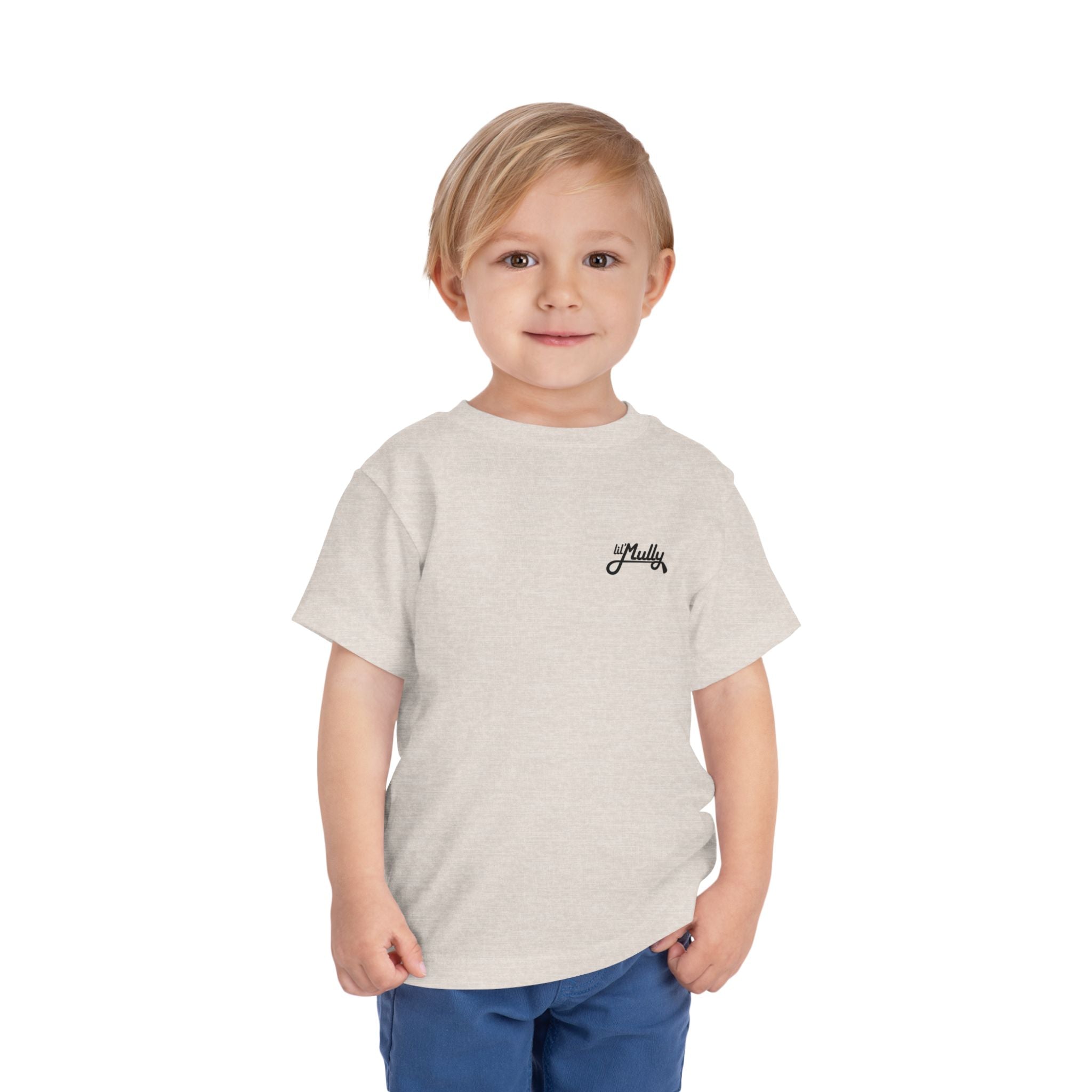 Toddler lil Mully, fairway bandit