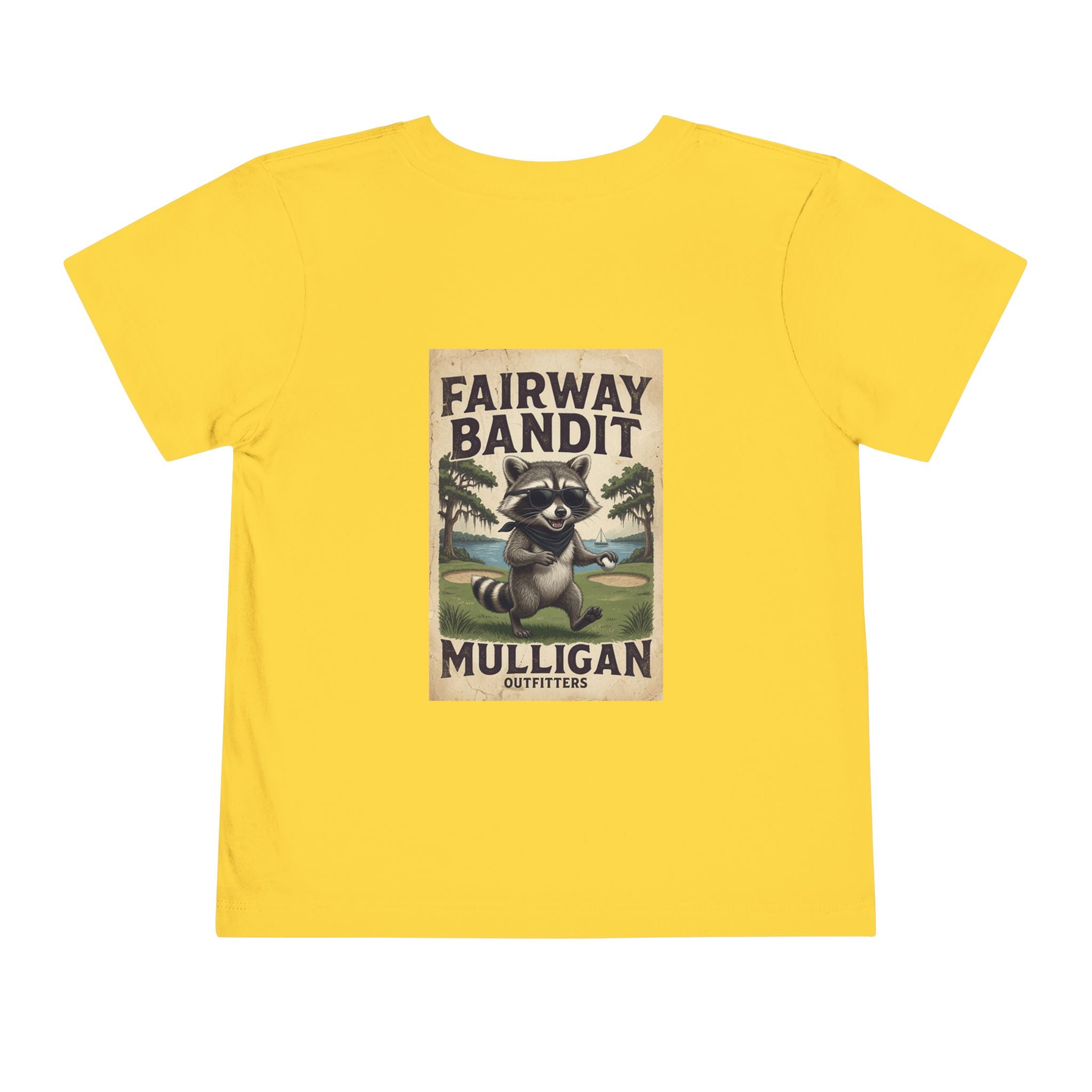 Toddler lil Mully, fairway bandit