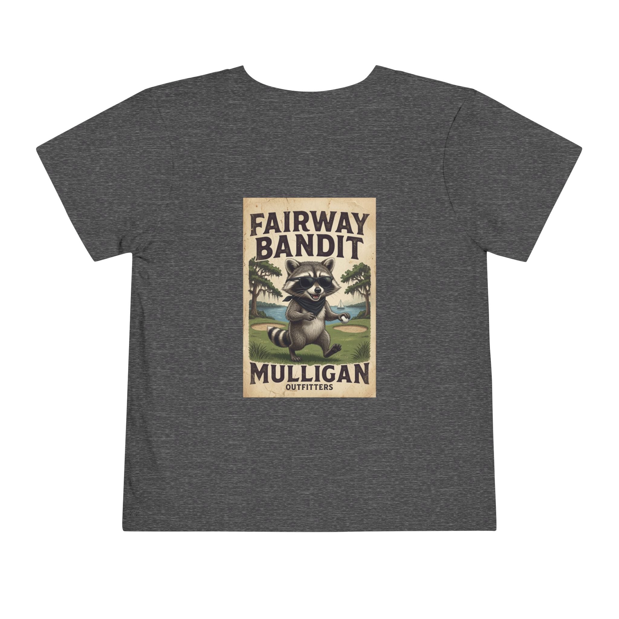 Toddler lil Mully, fairway bandit