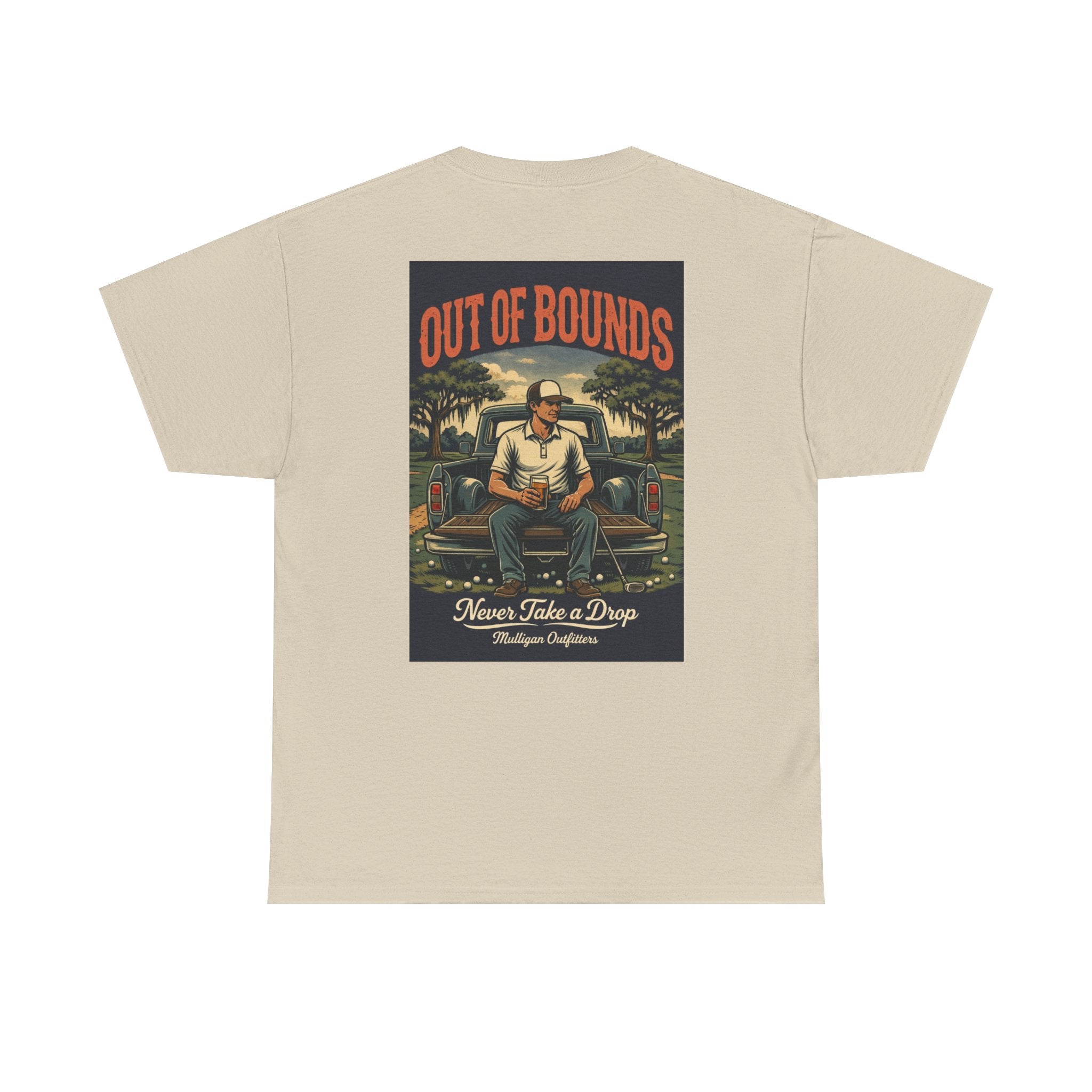 Golf Mulligan T-Shirt, Never take a drop