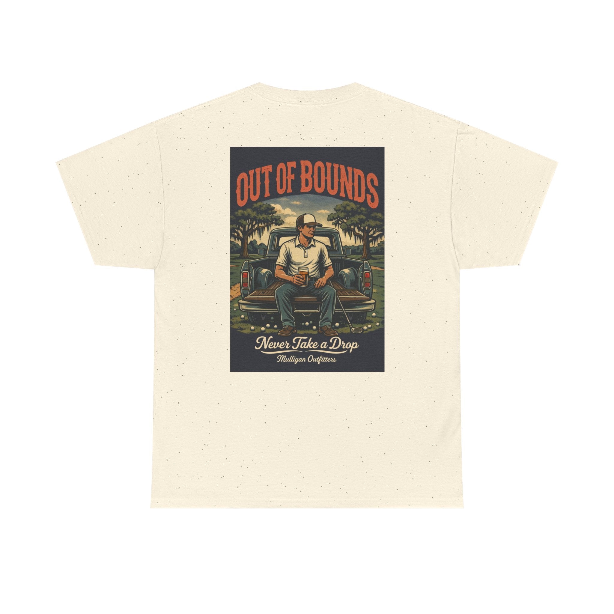 Golf Mulligan T-Shirt, Never take a drop