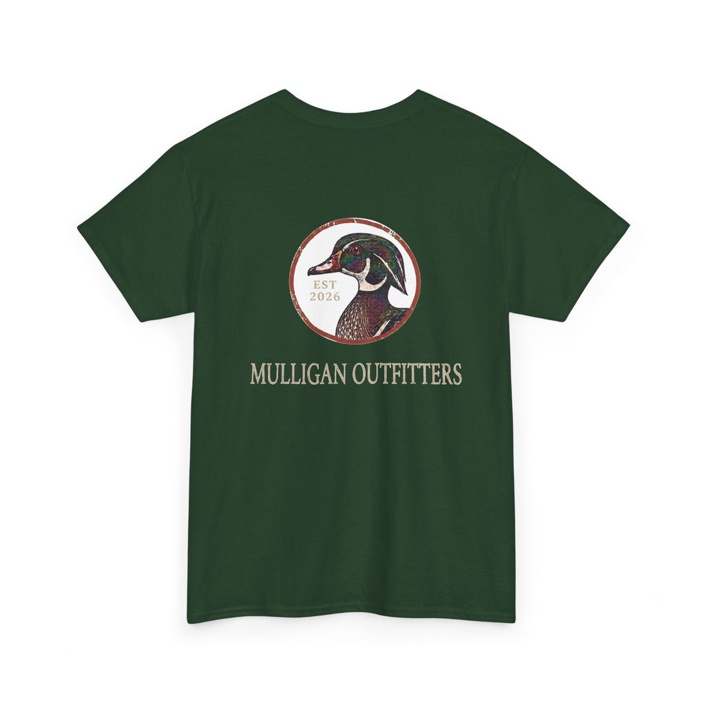 Mulligan golf T shirt, wood duck