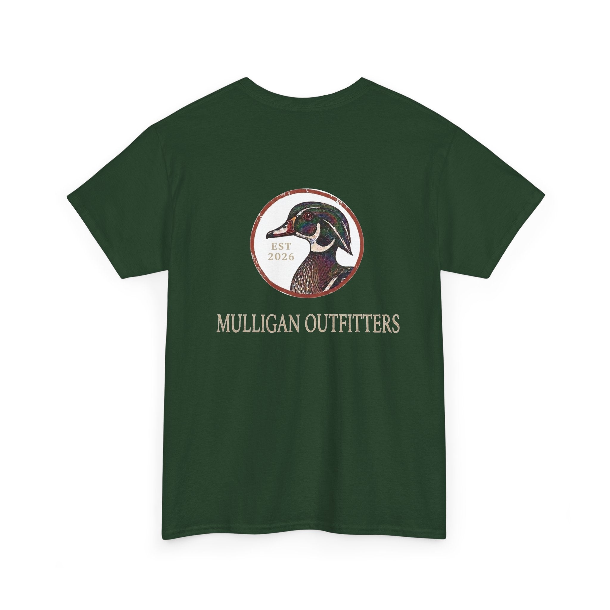 Mulligan golf T shirt, wood duck