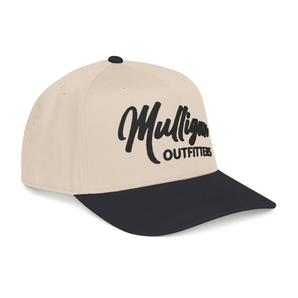 Mid profile golf hat, mulligan outfitters