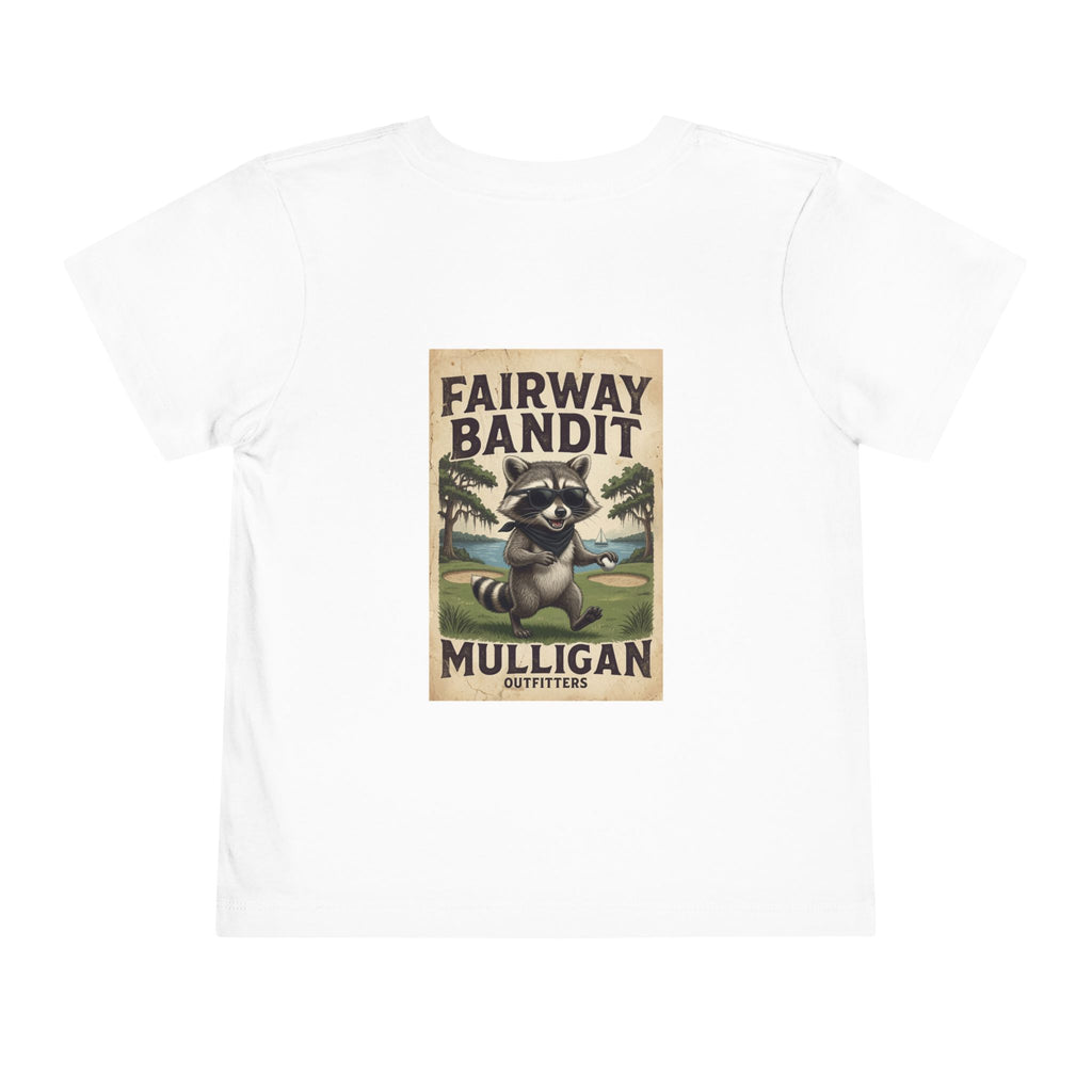 Toddler lil Mully, fairway bandit