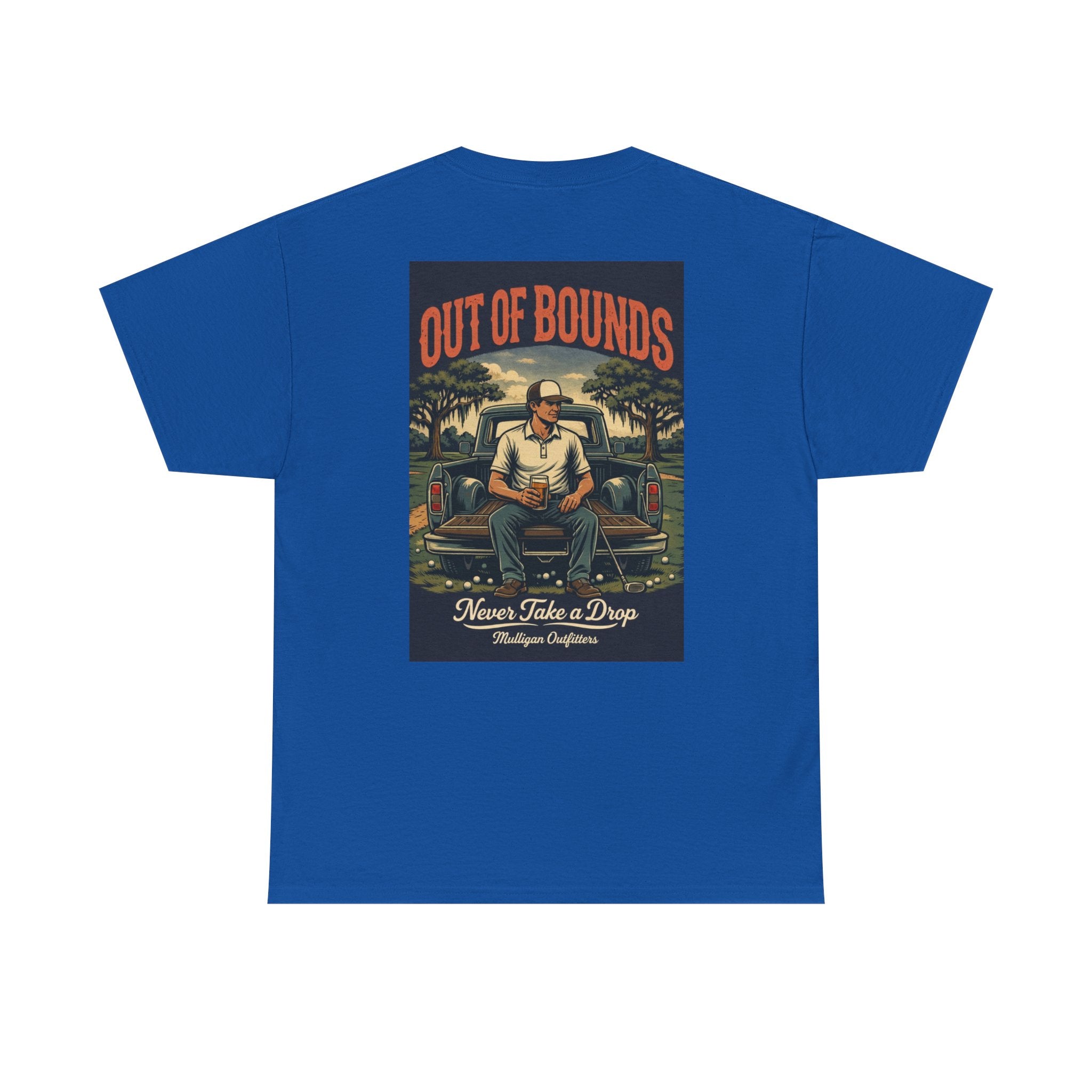 Golf Mulligan T-Shirt, Never take a drop