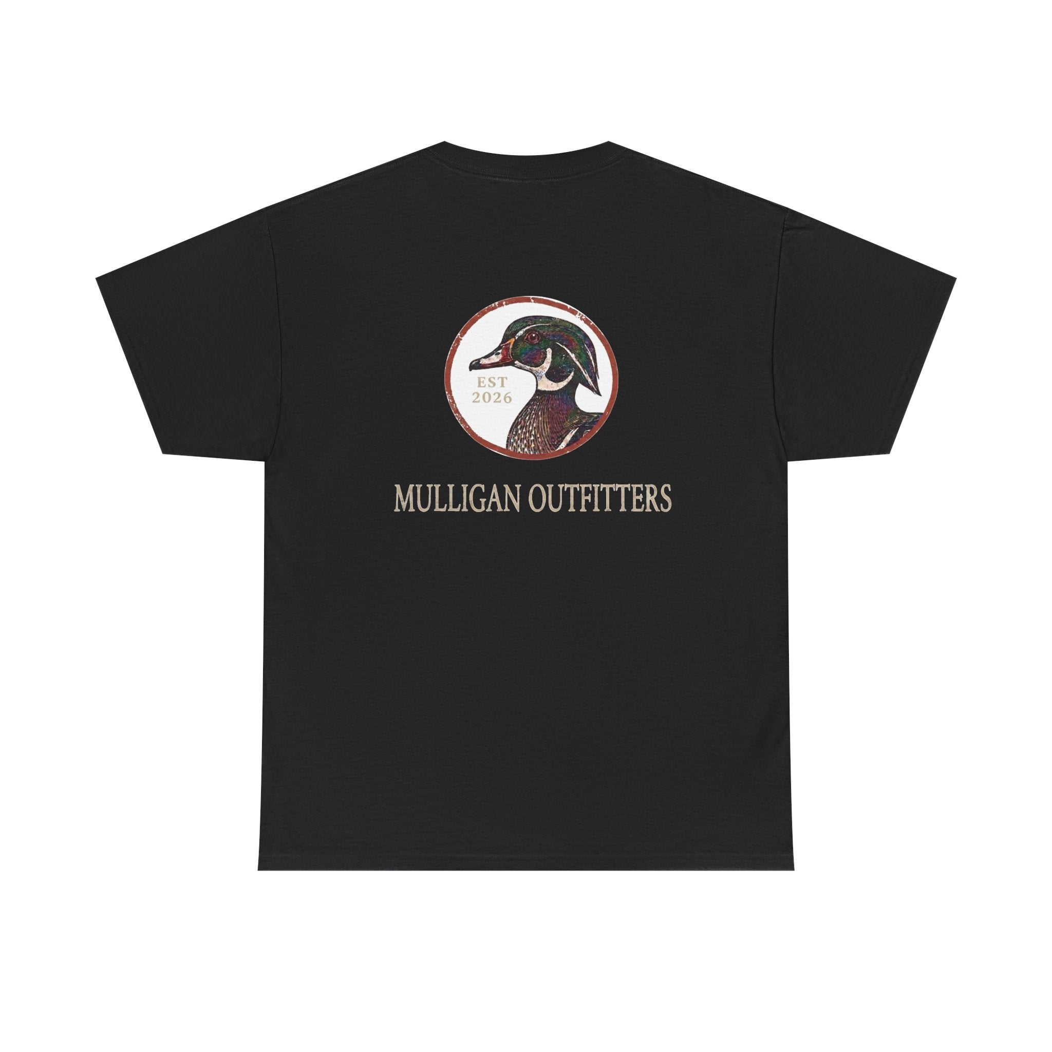 Mulligan golf T shirt, wood duck