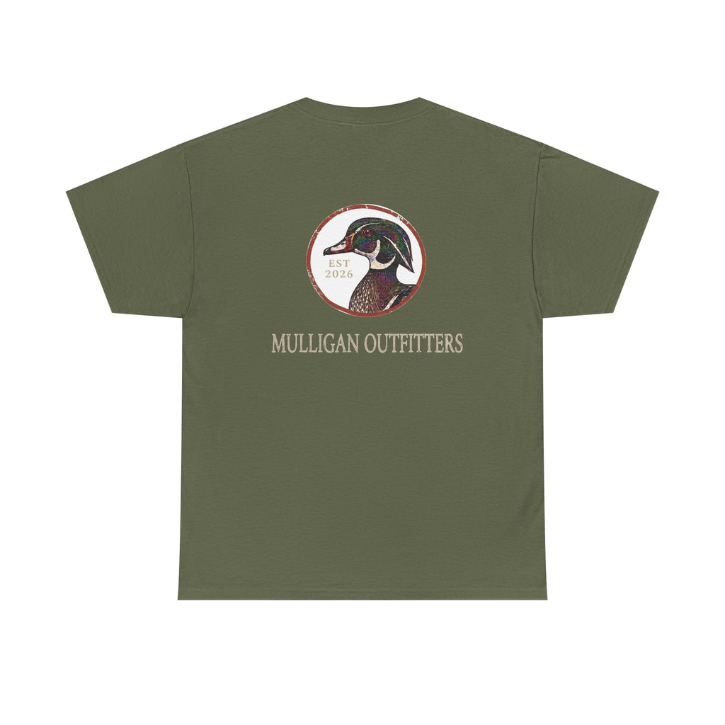 Mulligan golf T shirt, wood duck