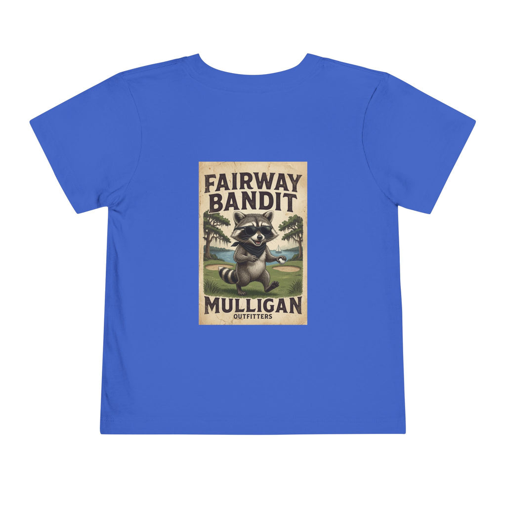 Toddler lil Mully, fairway bandit
