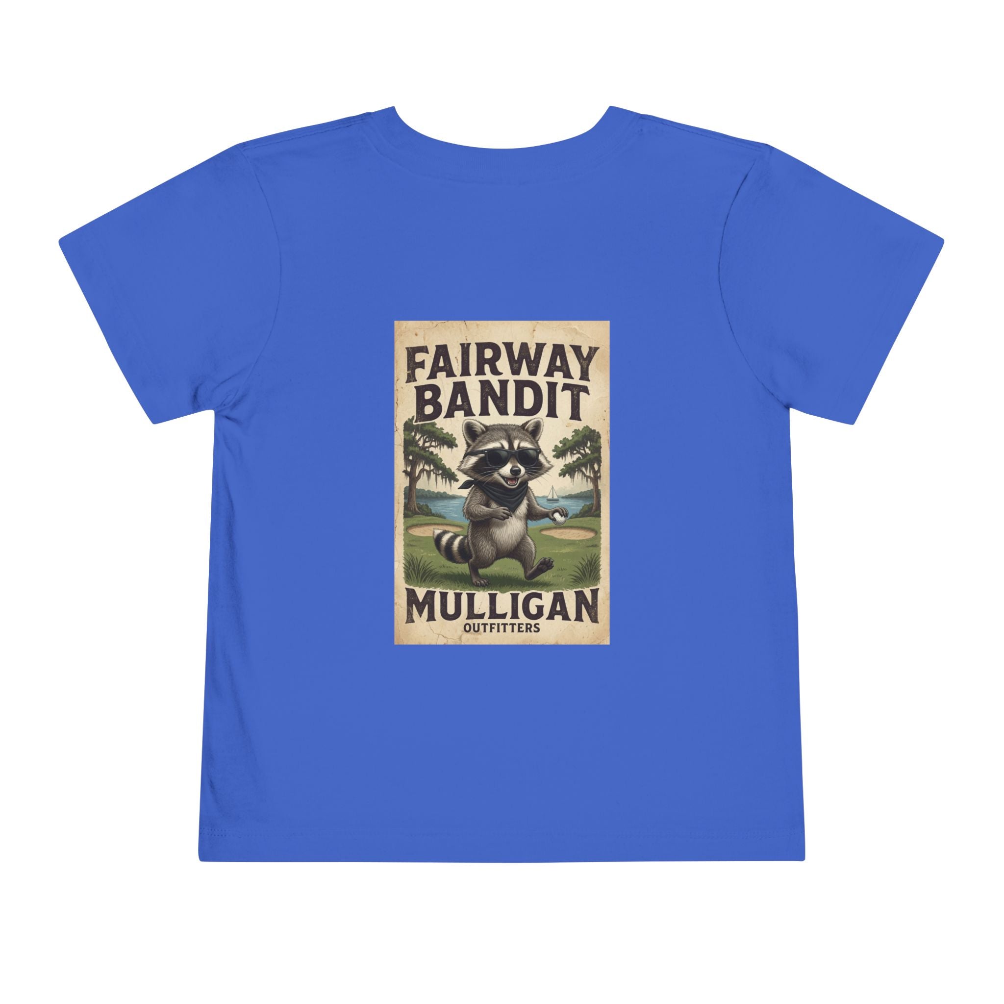 Toddler lil Mully, fairway bandit