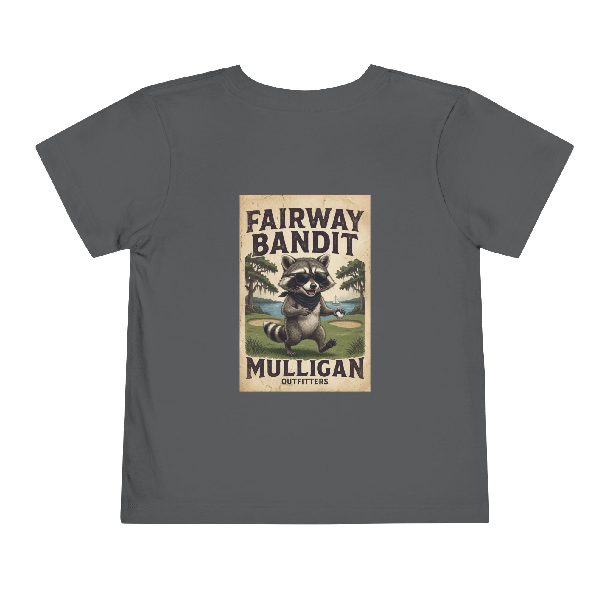 Toddler lil Mully, fairway bandit