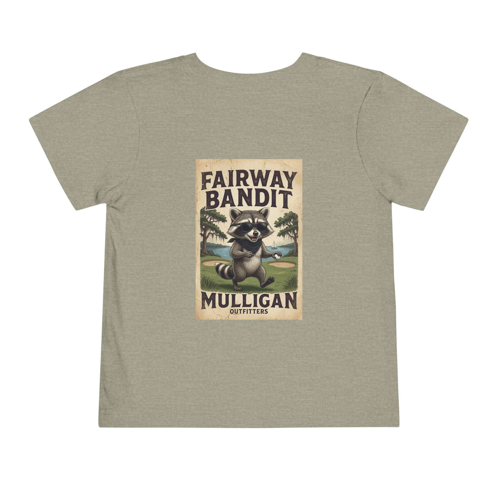 Toddler lil Mully, fairway bandit