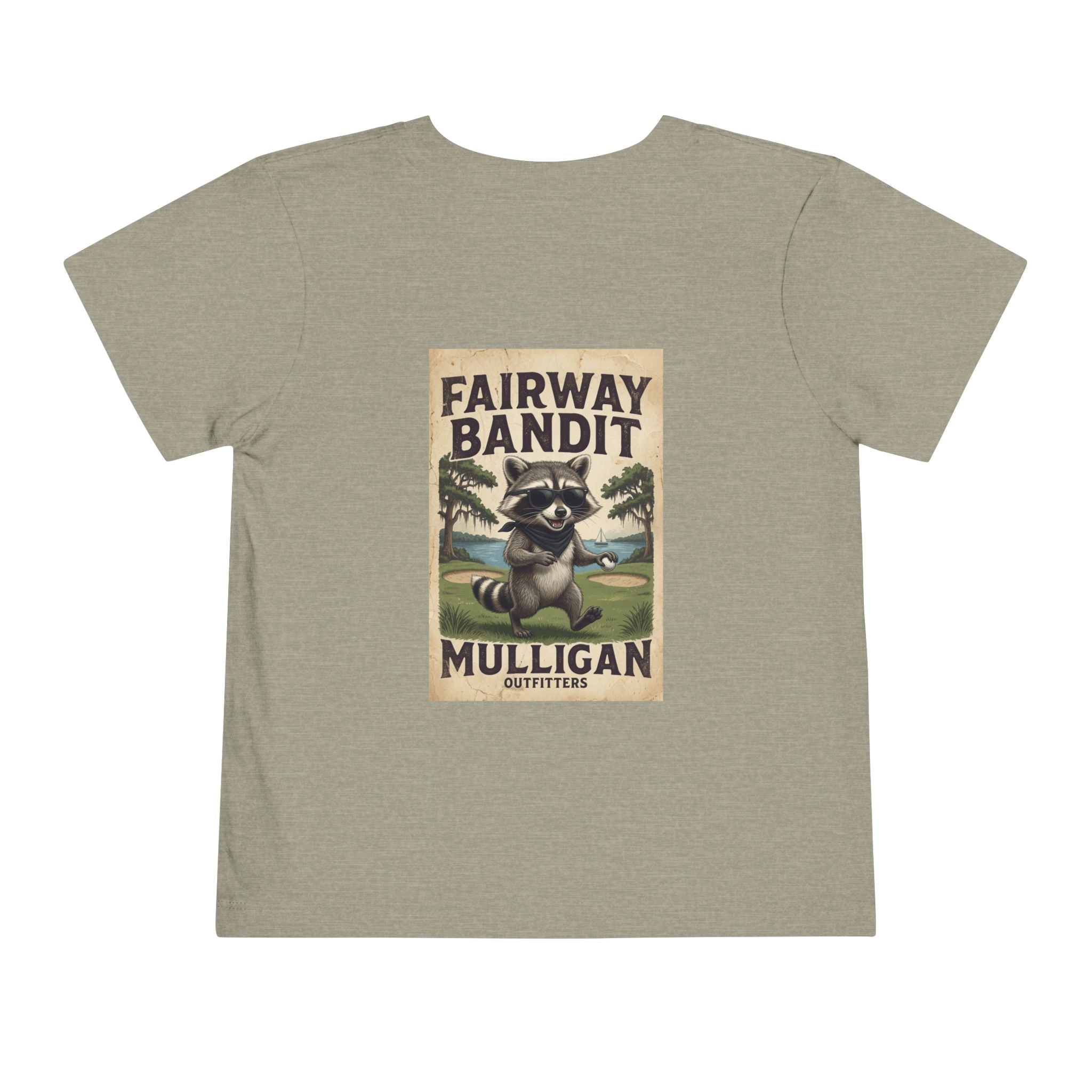 Toddler lil Mully, fairway bandit