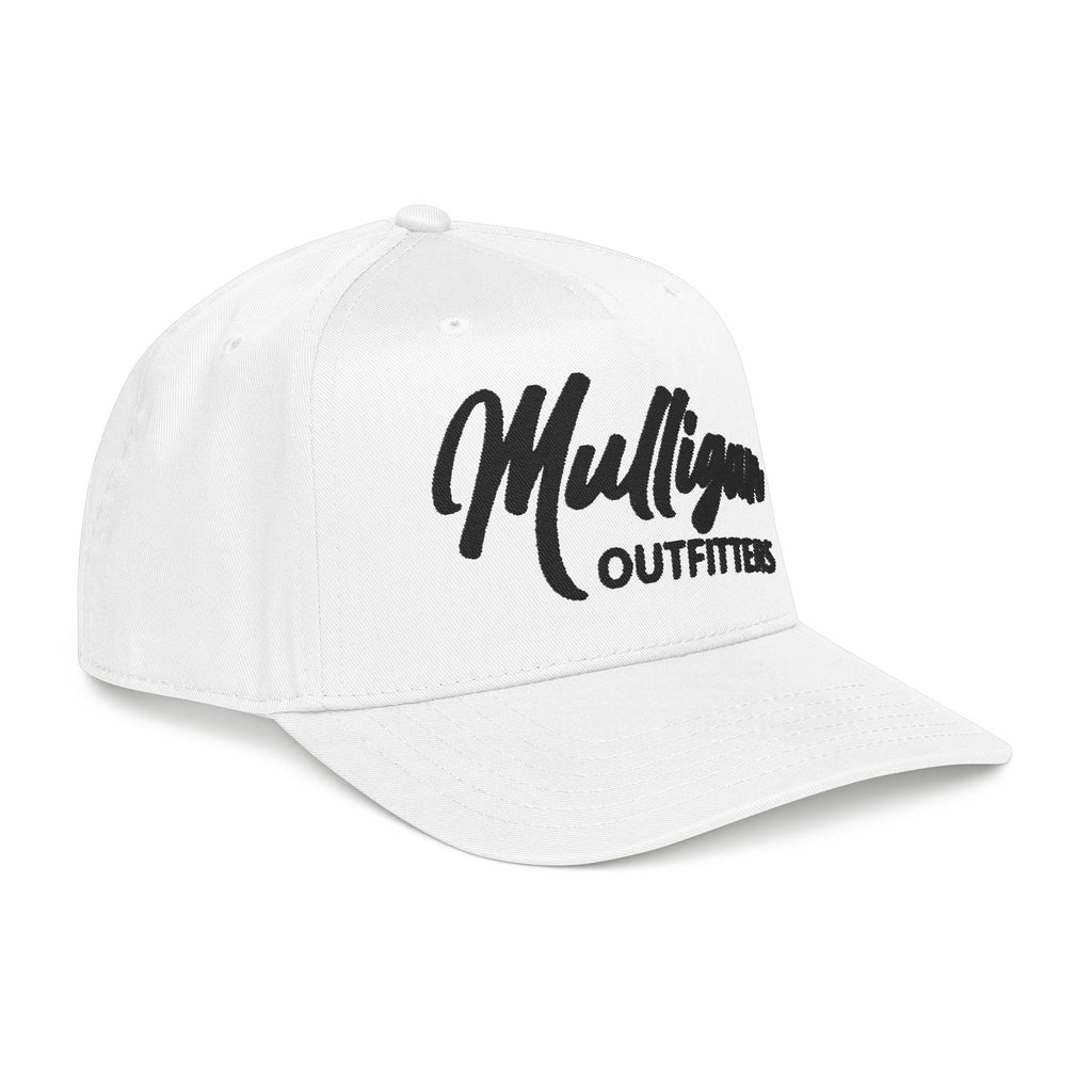 Mid profile golf hat, mulligan outfitters
