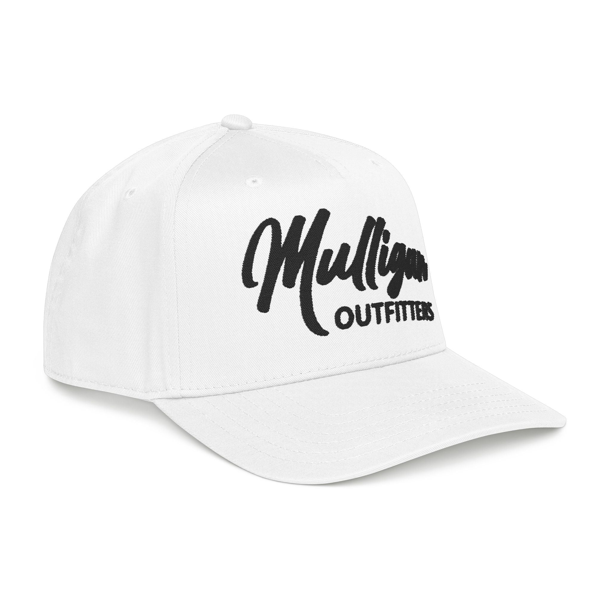 Mid profile golf hat, mulligan outfitters