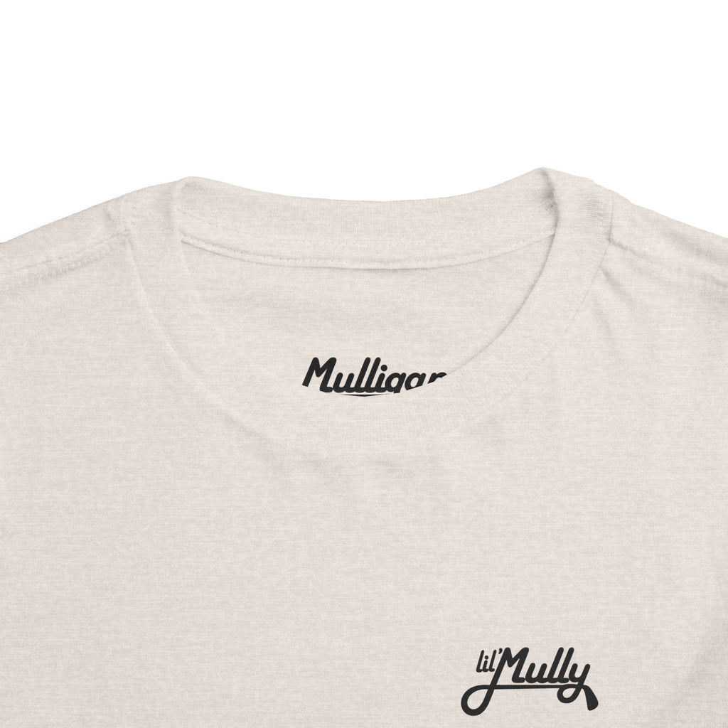 Toddler lil Mully, fairway bandit