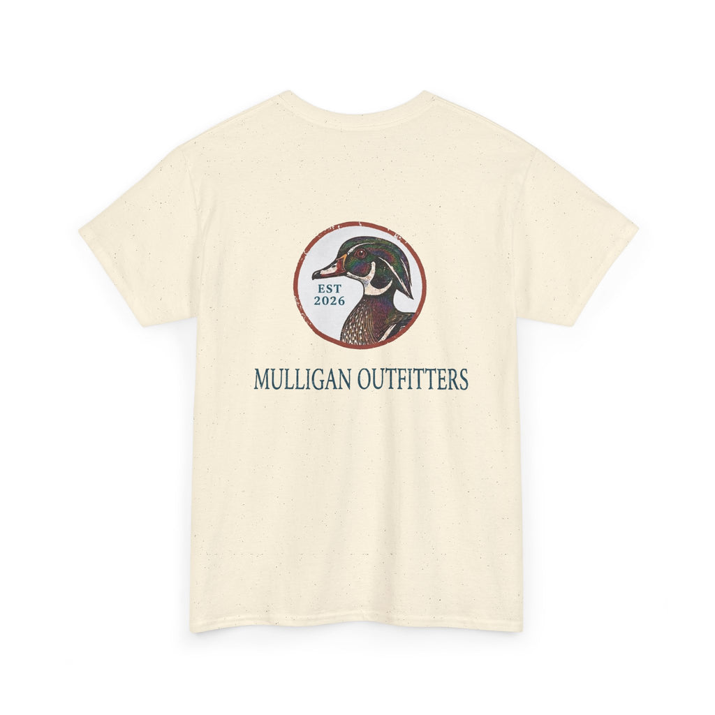 Mulligan golf T shirt, wood duck