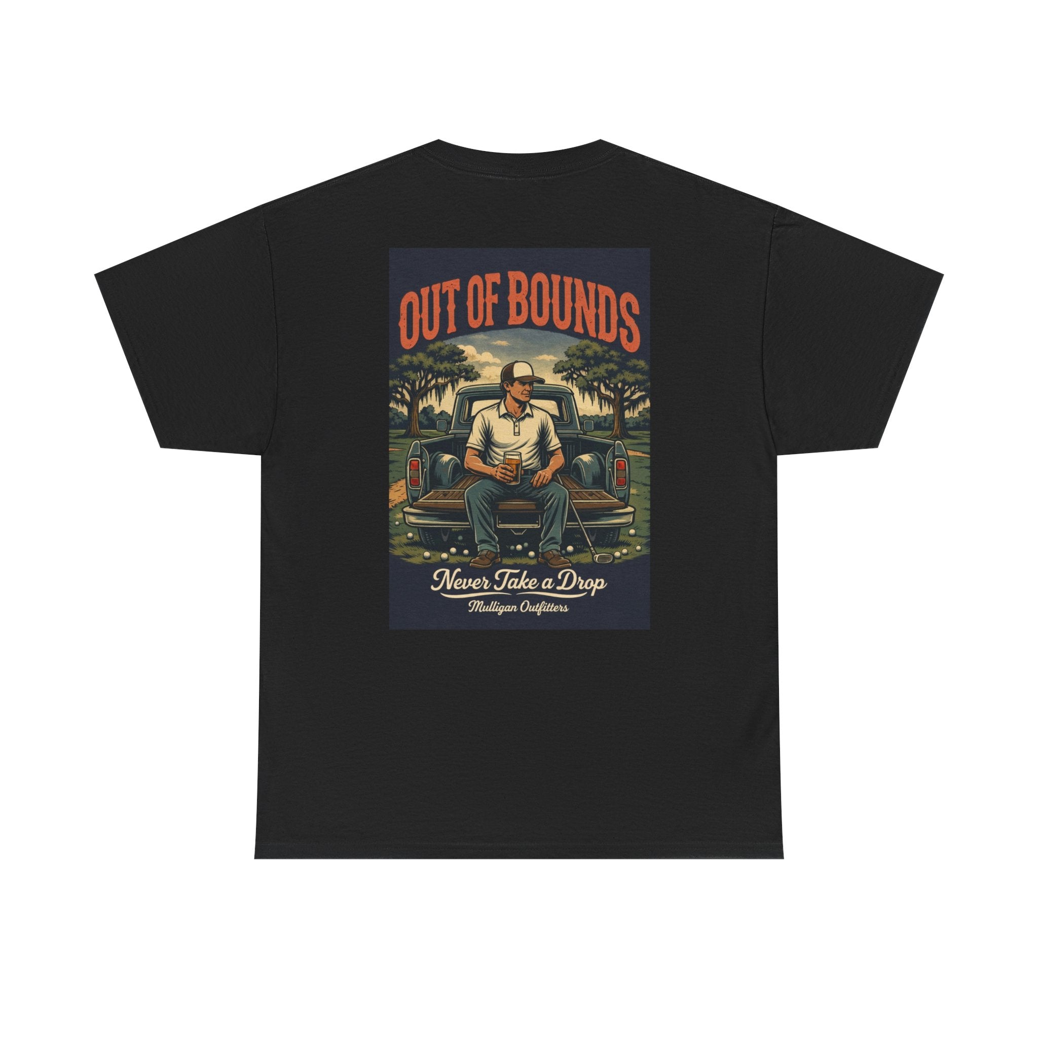 Golf Mulligan T-Shirt, Never take a drop
