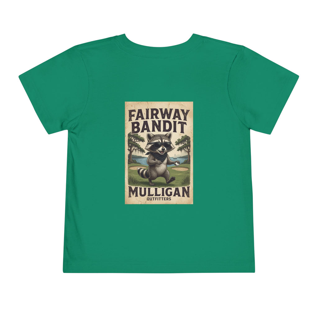 Toddler lil Mully, fairway bandit