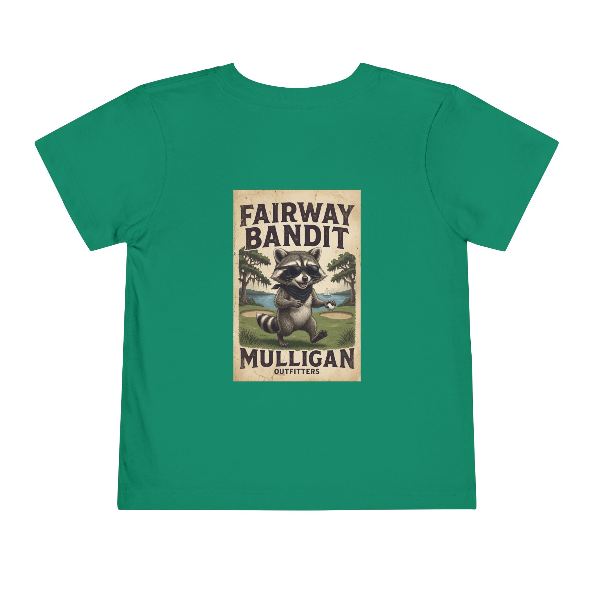 Toddler lil Mully, fairway bandit