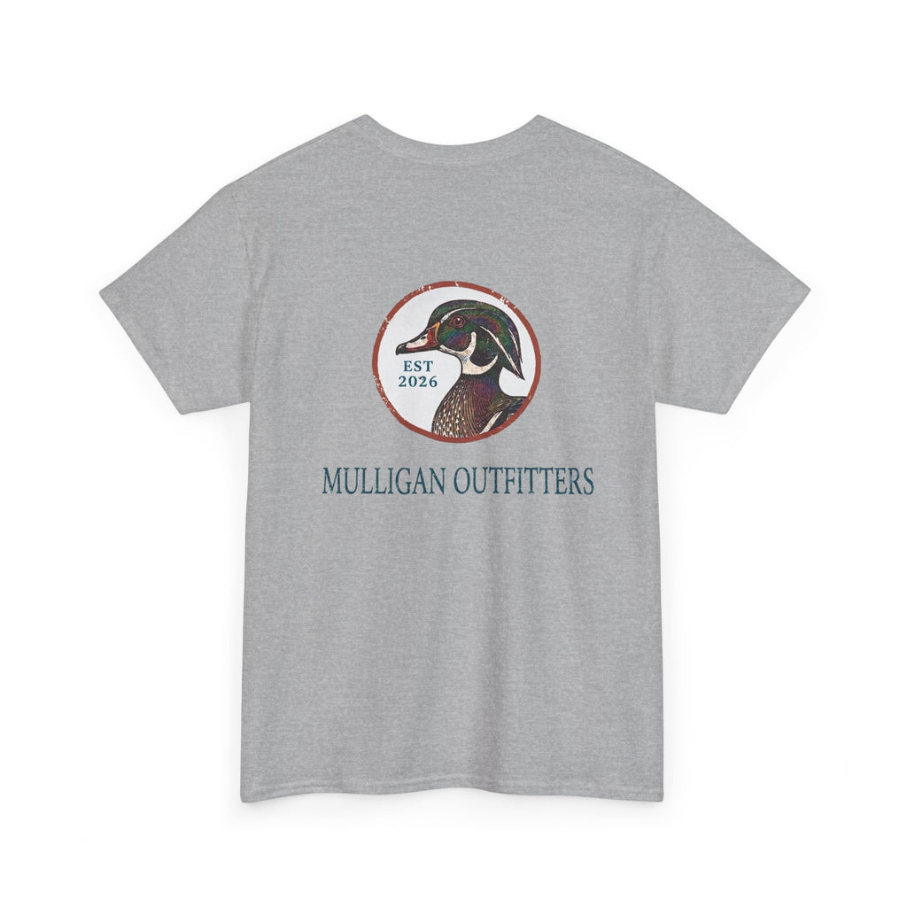 Mulligan golf T shirt, wood duck