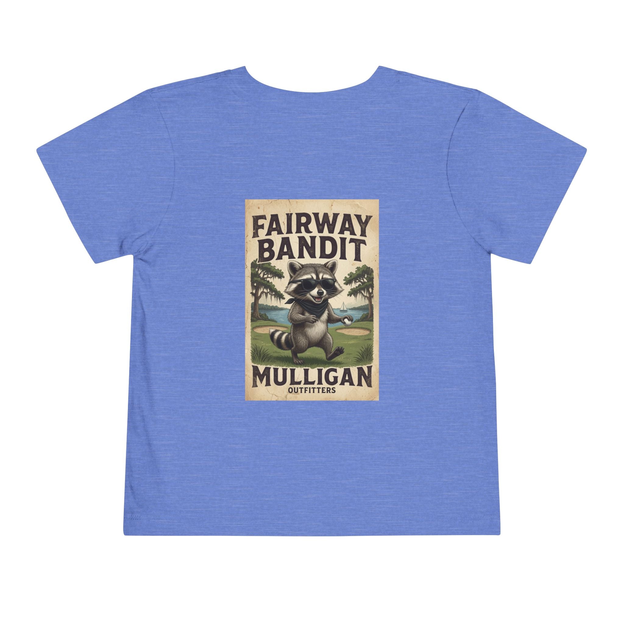 Toddler lil Mully, fairway bandit