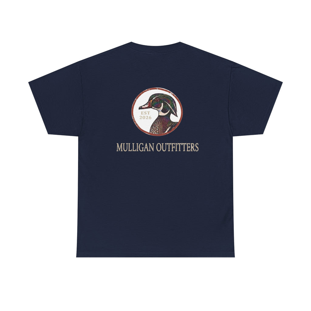 Mulligan golf T shirt, wood duck