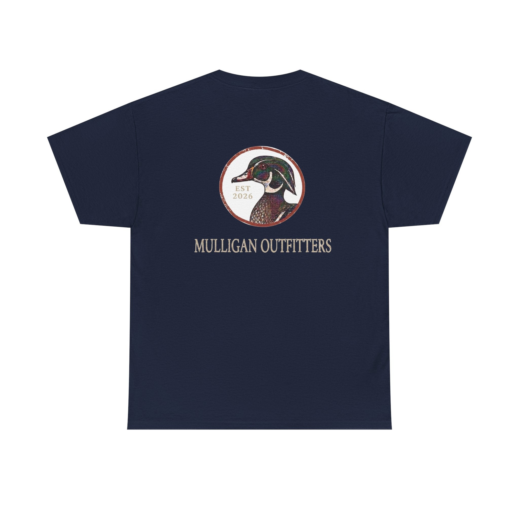 Mulligan golf T shirt, wood duck