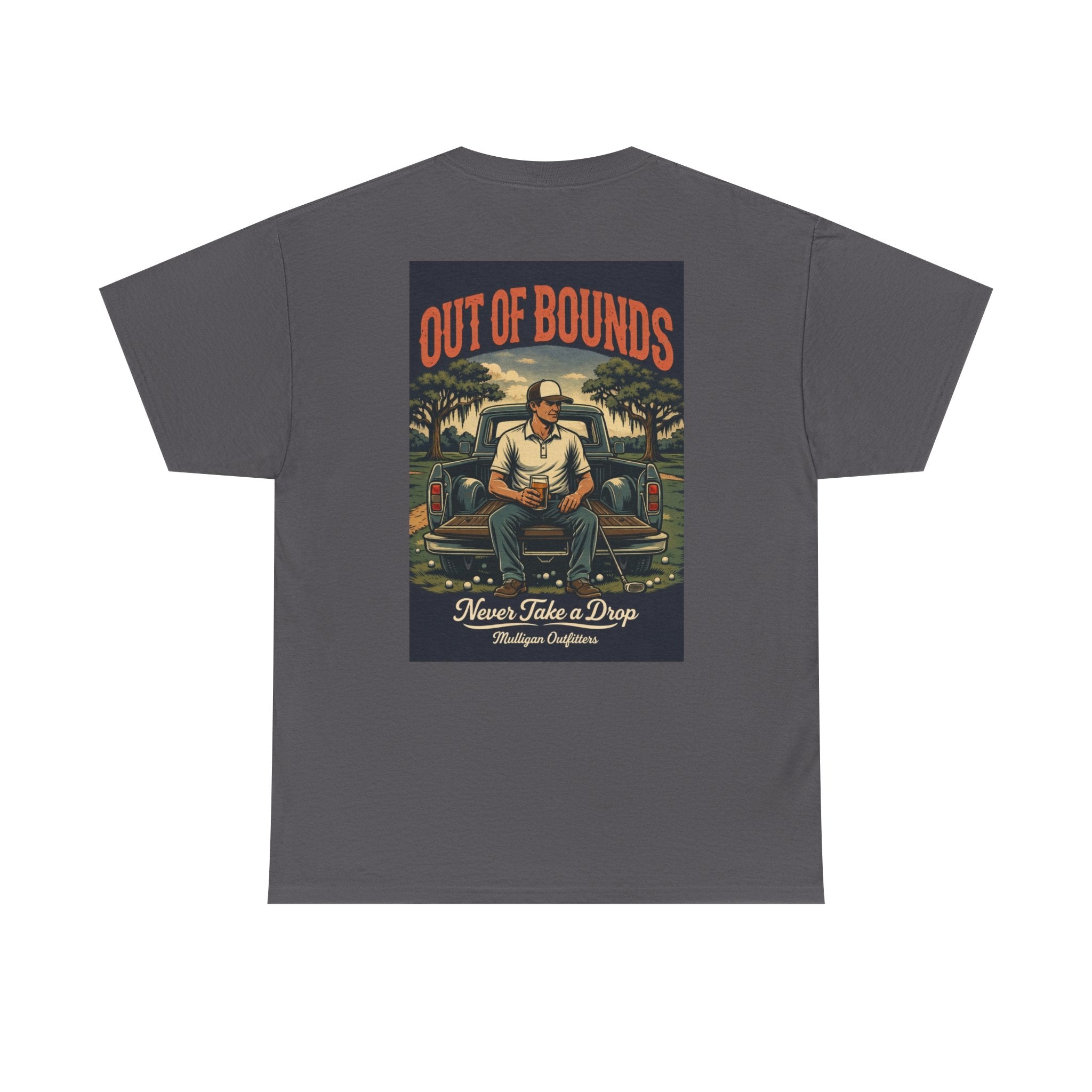 Golf Mulligan T-Shirt, Never take a drop
