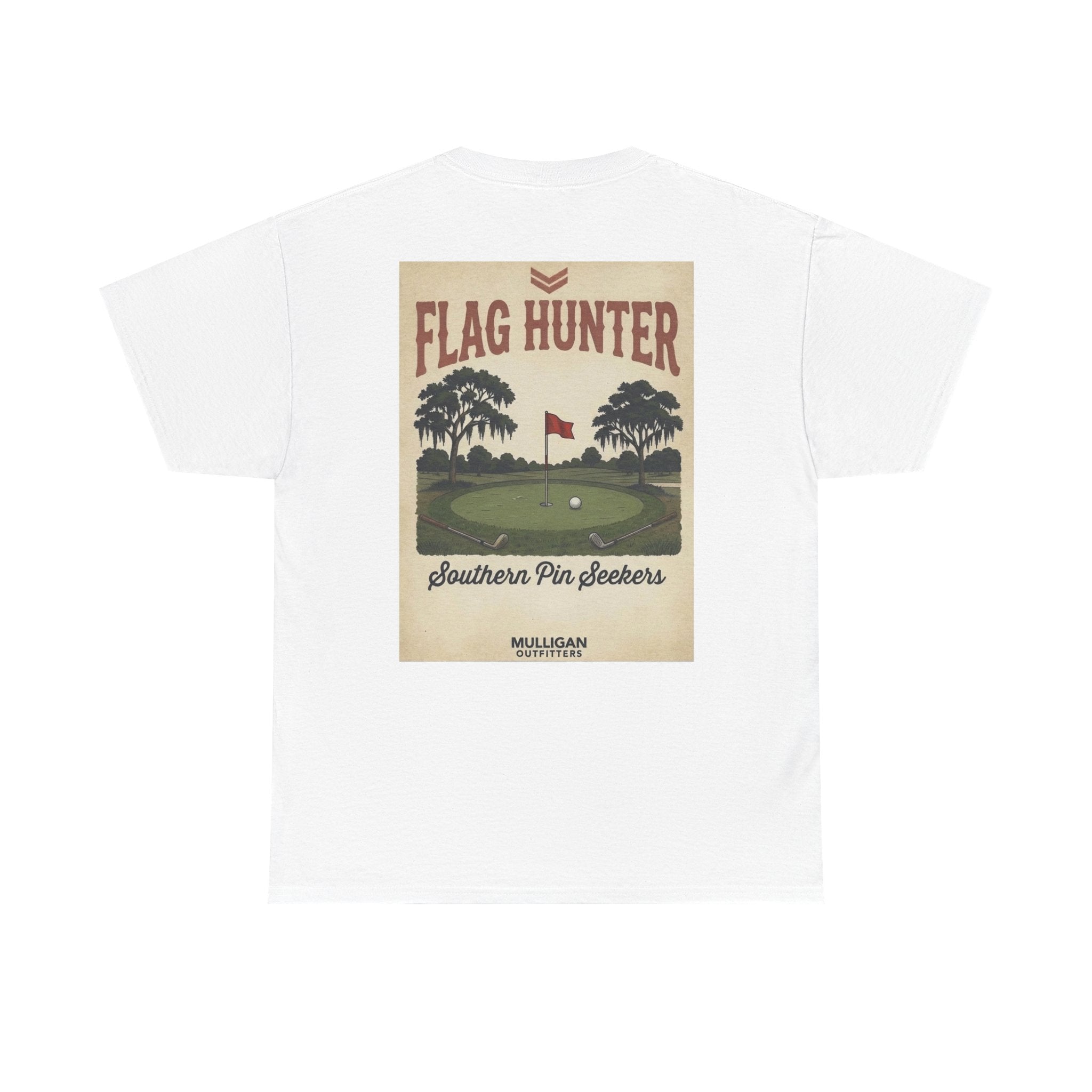 Golf Mulligan T-shirt, Flag hunter