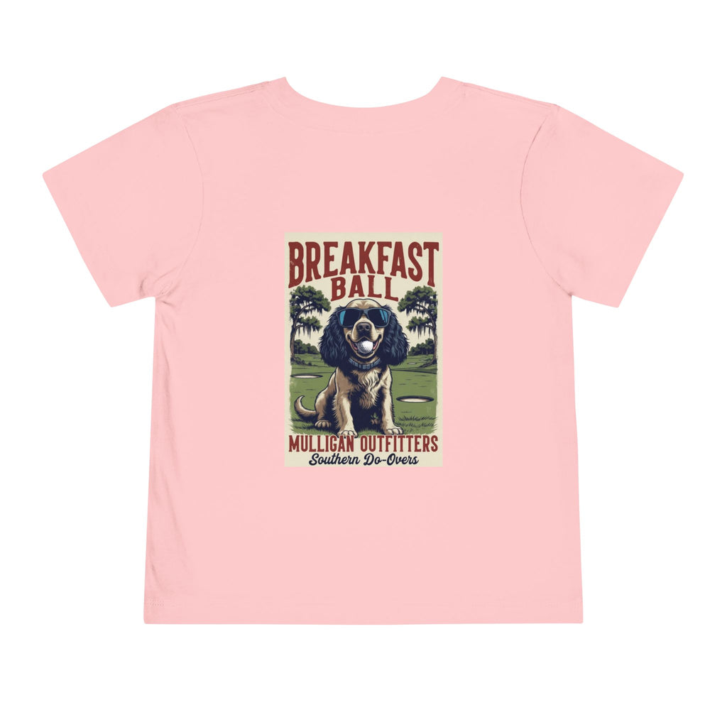 Toddler lil mully, breakfast dog