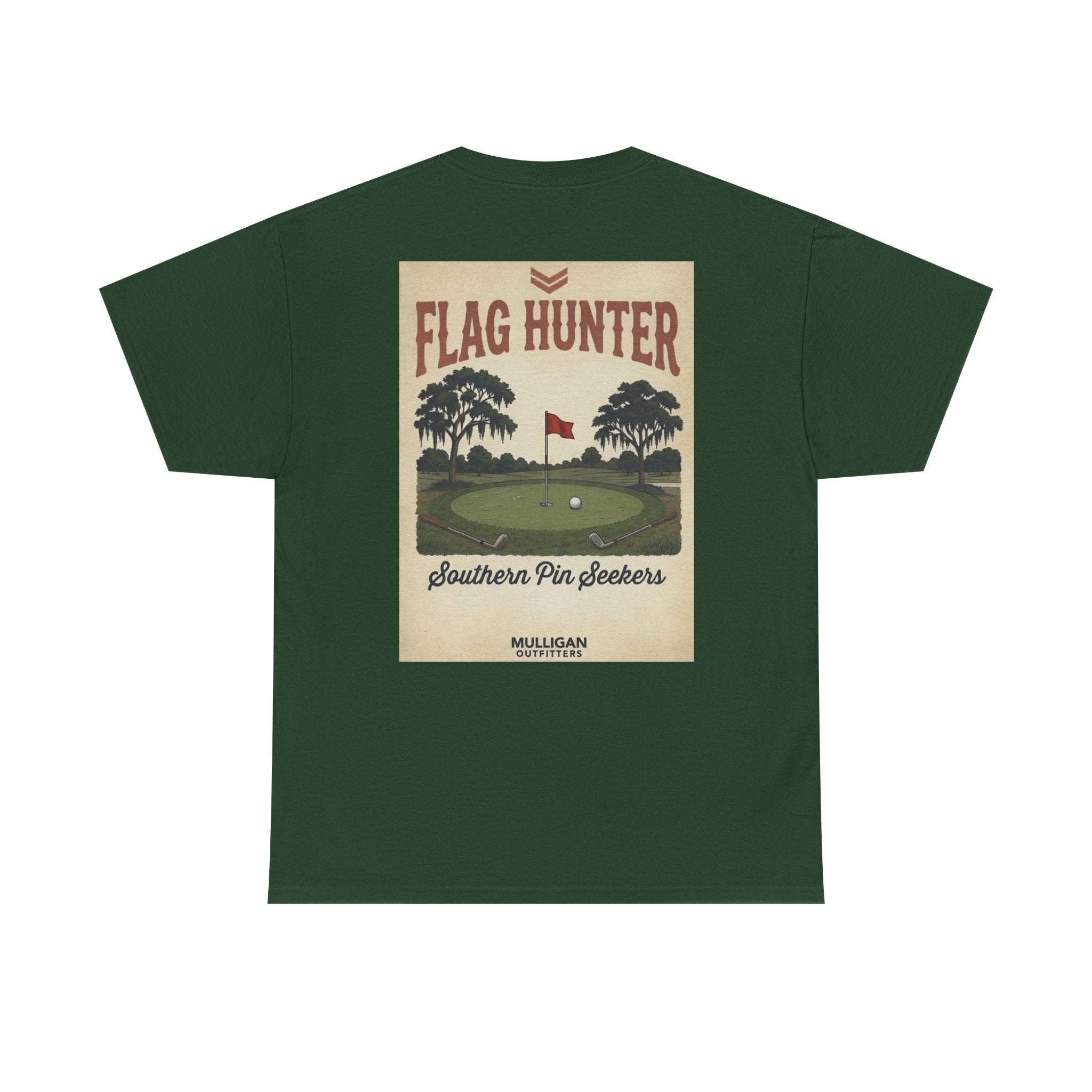 Golf Mulligan T-shirt, Flag hunter