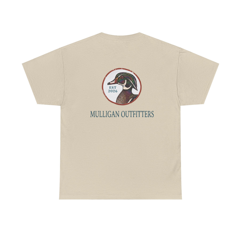 Mulligan golf T shirt, wood duck