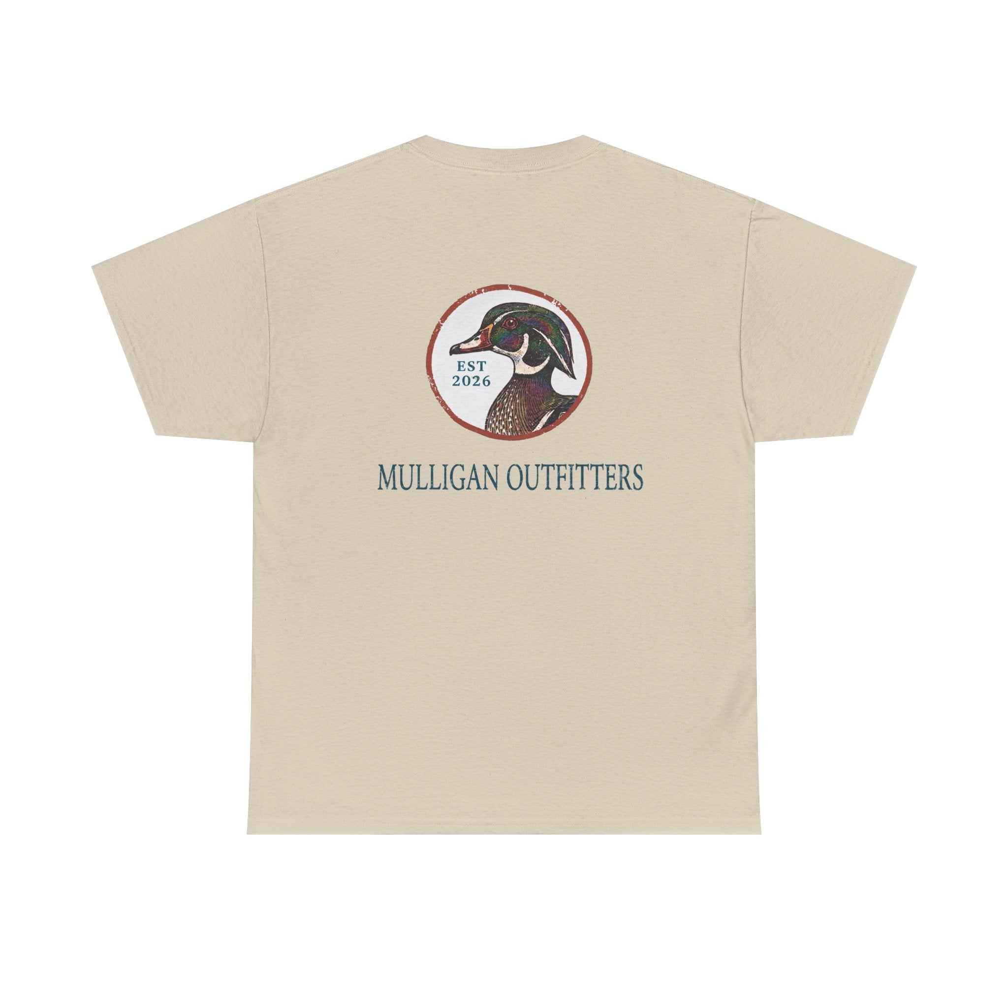 Mulligan golf T shirt, wood duck