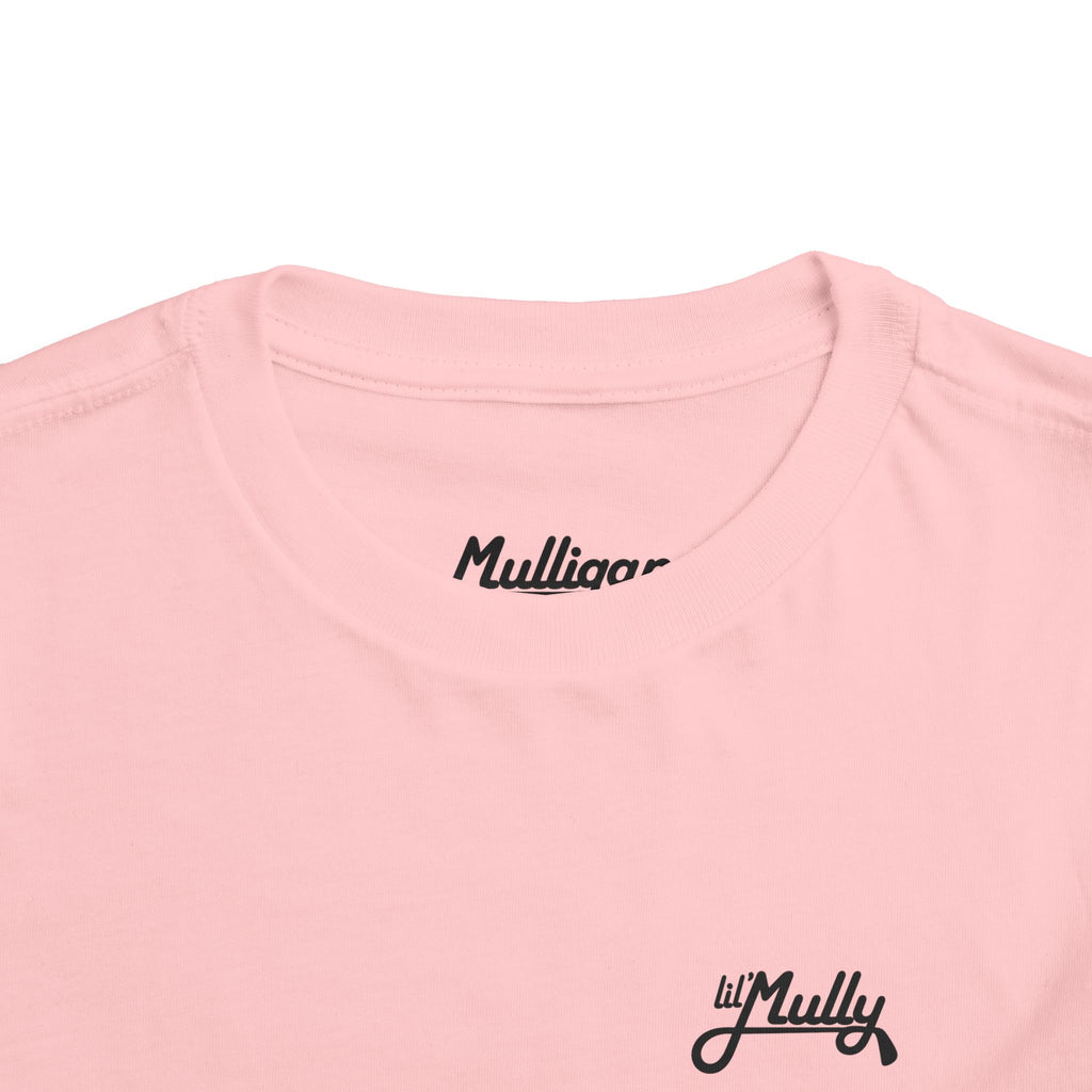 Toddler lil Mully, fairway bandit
